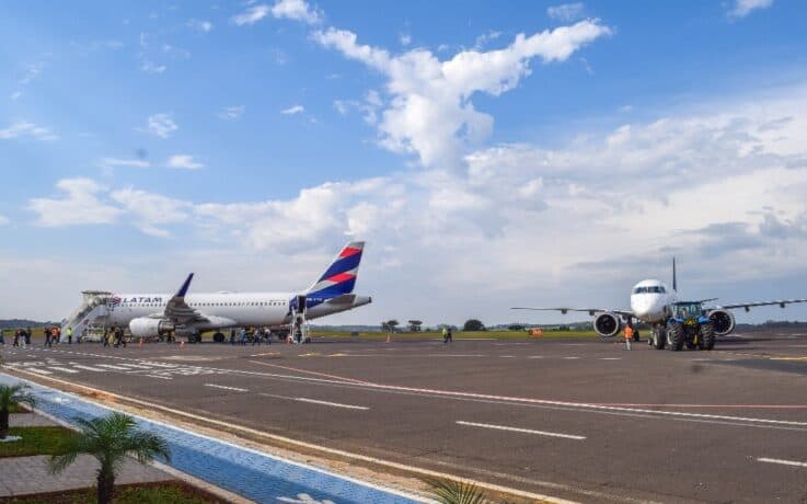 Mais de 600 mil passageiros estiveram no Aeroporto de Chapecó em 2023
