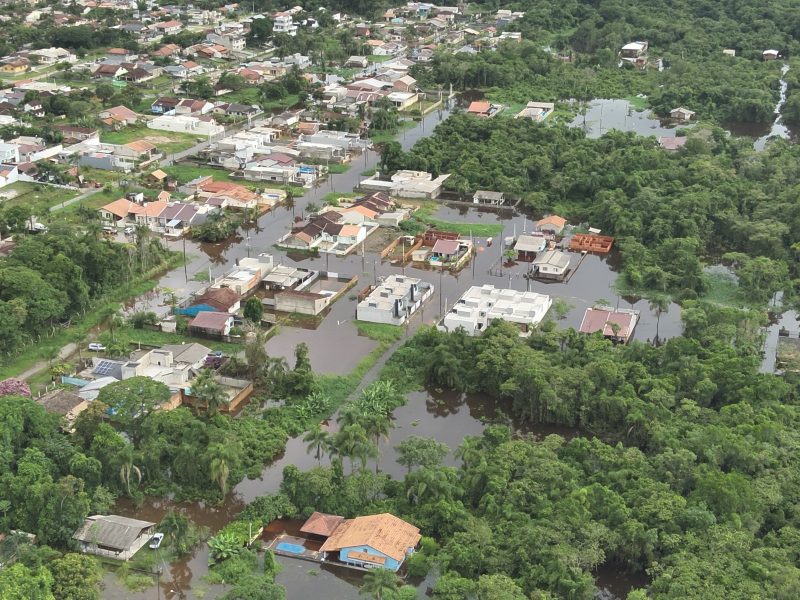 Ruas de Itapo&aacute; alagadas – Foto: Prefeitura Itapo&aacute;/Divulga&ccedil;&atilde;o