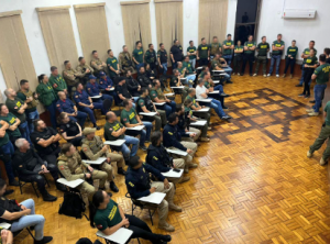 Objetivo da operação “Célula Oeste II” é desmantelar possíveis organizações criminosas na área e reforçar a segurança da população local - Foto: Gaego / Divulgação / ND