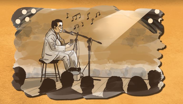 João Gilberto (1931-2019), o guru da bossa nova, protagonizou em Florianópolis um episódio que em tudo confirma sua notória fama de ranzinza &#8211; Foto: ILUSTRAÇÃO/RICARDO MANHÃES