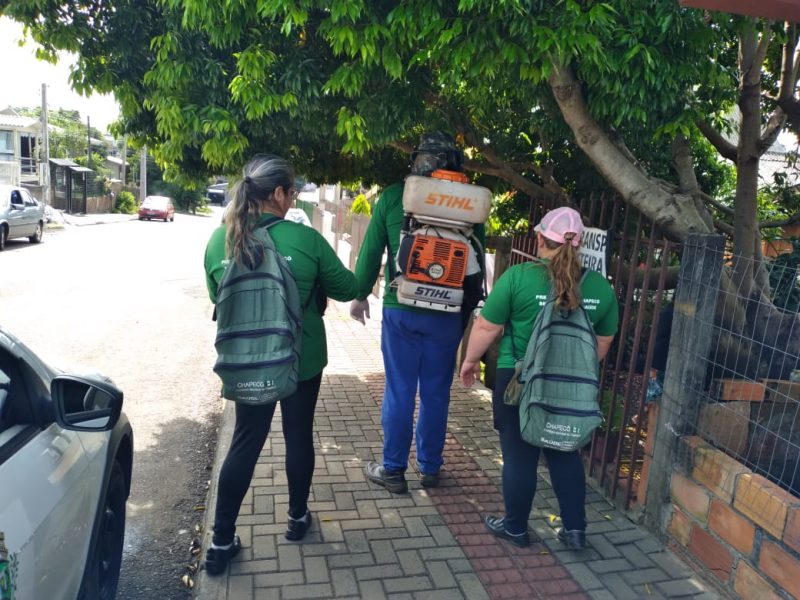 Secretaria de Saúde implementou medidas de Combate à Dengue no Carnaval com a realização de varreduras em locais de risco - Foto: Junir Antônio Lutinski/Divulgação/ND