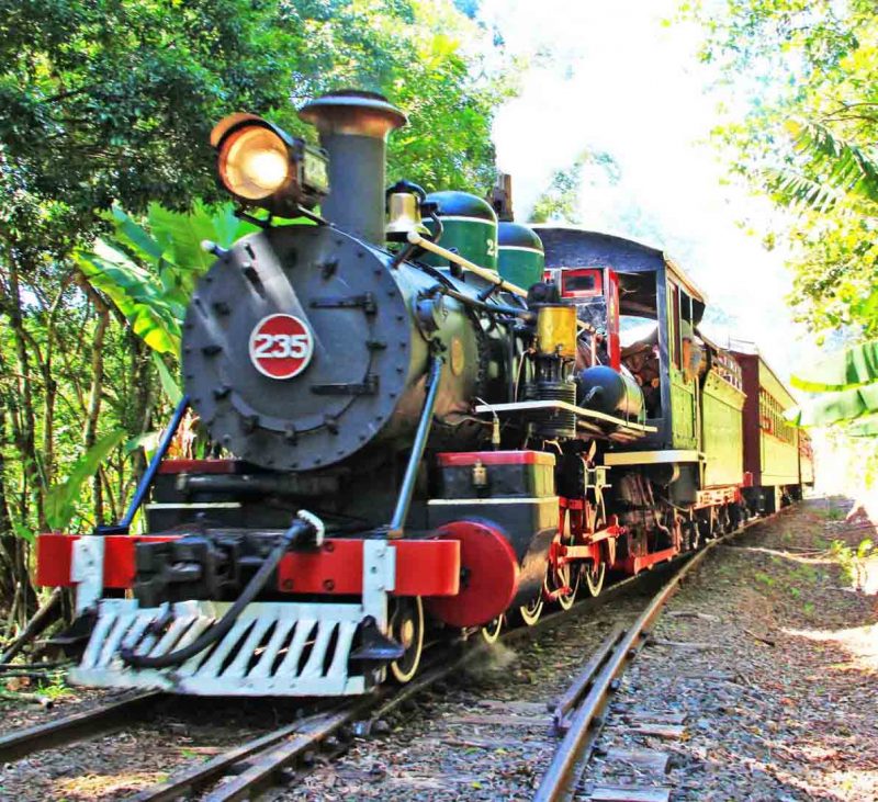 Passeio de Maria Fuma&ccedil;a &eacute; um dos atrativos na cidade de Piratuba – Foto: Arquivo/PMP/Reprodu&ccedil;&atilde;o/ND