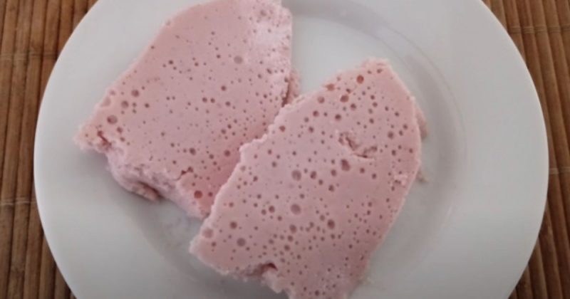Mousse de morango