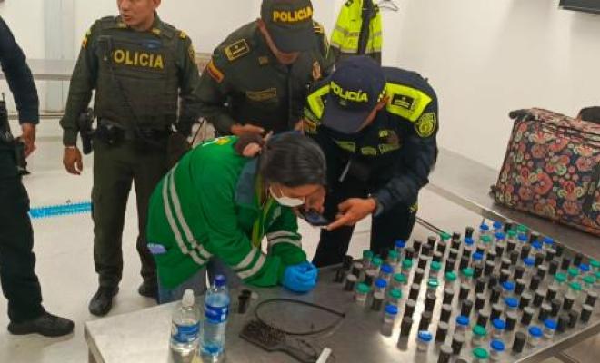 Após a apreensão, os sapos foram encaminhados a um veterinário para receberem os cuidados necessários