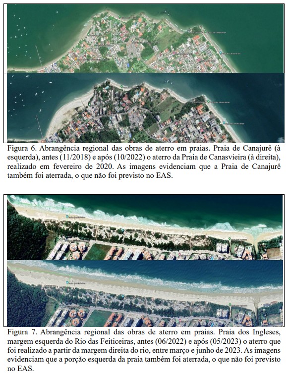 Alargamentos realizados em Florianópolis