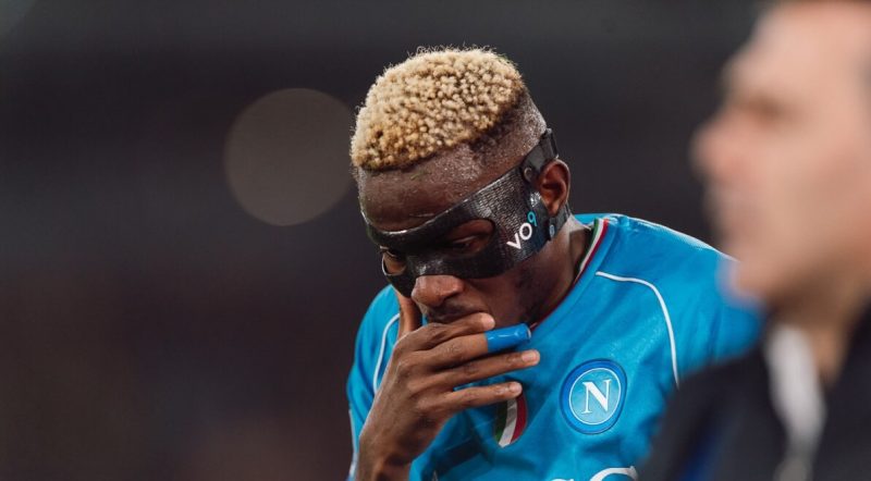 Victor Osimhen, na mira do Real Madrid