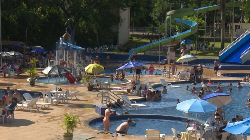 Parque Aqu&aacute;tico de Quilombo &eacute; uma op&ccedil;&atilde;o de lazer e divers&atilde;o – Foto: Selio Gasparetto/NDTV