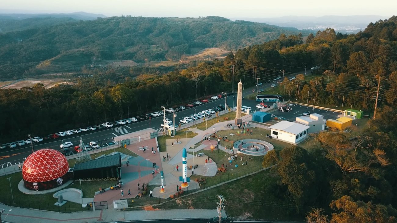 Vista aérea de toda estrutura do parque - Arquivo/Decom