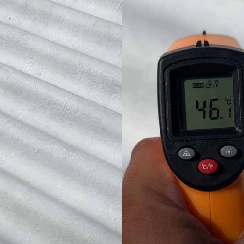 Aprenda como diminuir as temperaturas apenas usando um produto nas telhas – Foto: Divulga&ccedil;&atilde;o/Reprodu&ccedil;&atilde;o/ND