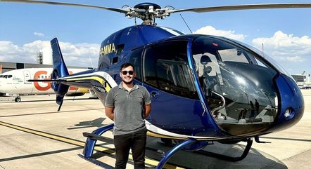 Piloto foi levado para o hospital com suspeita de fratura na coluna – Foto: Reprodu&ccedil;&atilde;o/Redes Sociais/ND