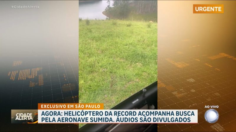 Helicóptero segue desaparecido 
