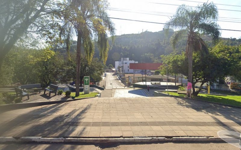 Celebra&ccedil;&atilde;o de grupo com cerca de 300 pessoas gerou confus&atilde;o em Seara e acabou em pol&iacute;cia. – Foto: Google Maps/Reprodu&ccedil;&atilde;o/ND