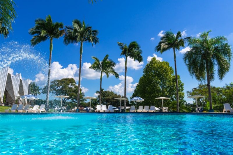 O local &eacute; uma op&ccedil;&atilde;o de lazer e descanso – Foto: Arquivo/Pratas Thermas Resort/Reprodu&ccedil;&atilde;o/ND