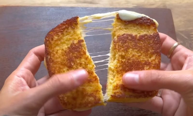 Queijo quente com essa massa sem farinha de trigo fica delicioso