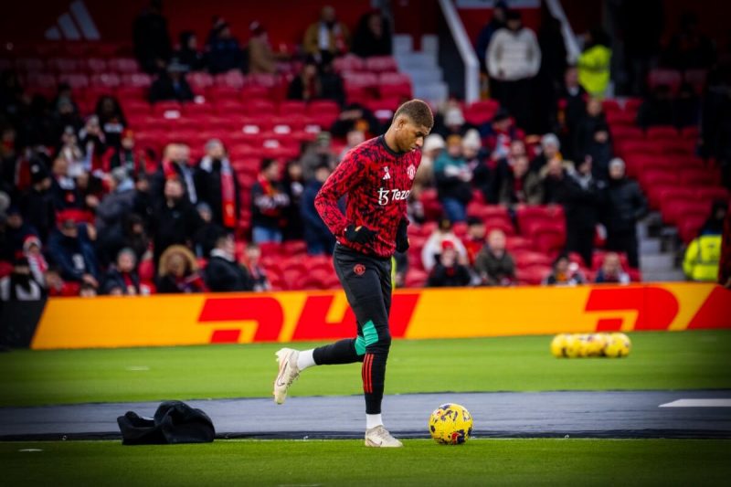 Rashford, alvo do PSG