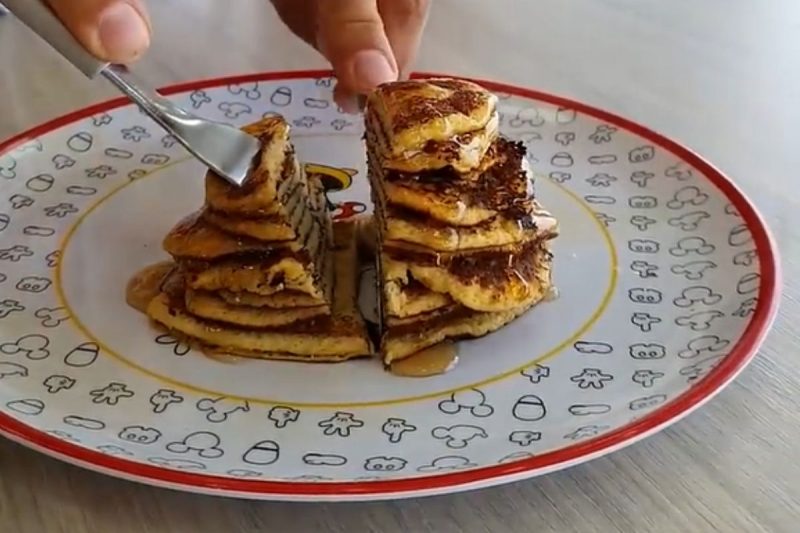 Panqueca fit fica pronta em poucos minutos 