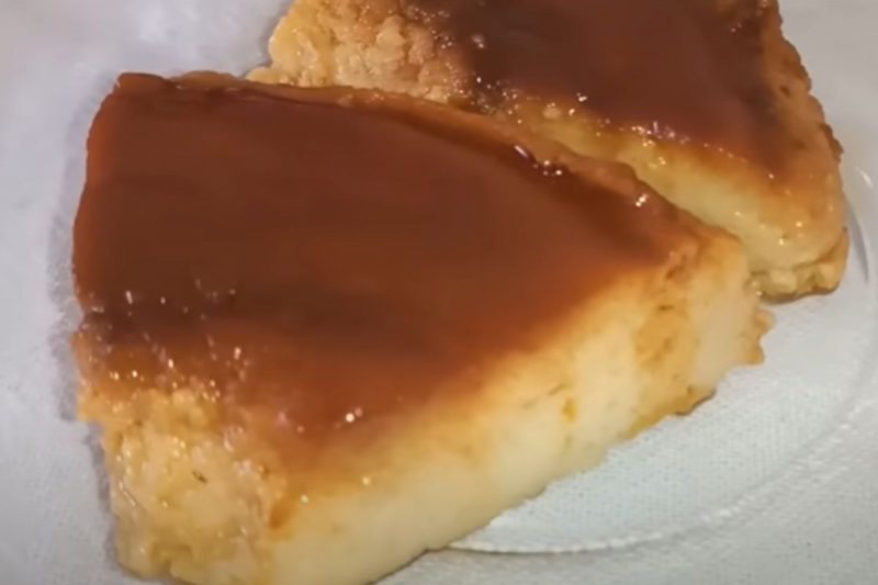 Pudim pode ser feito com apenas 4 ingredientes – Foto: Reprodu&ccedil;&atilde;o/Redes Sociais