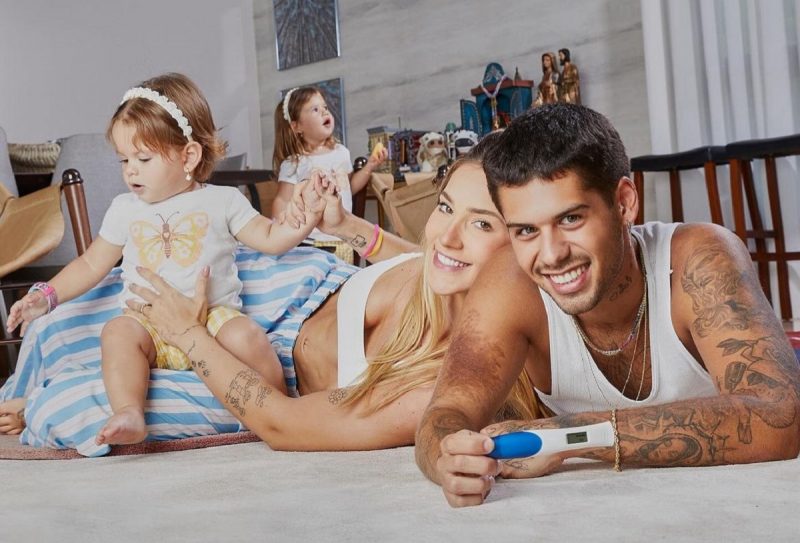 Virg&iacute;nia confirmou a gravidez do terceiro filho com o cantor Z&eacute; Felipe – Foto: Reprodu&ccedil;&atilde;o/ Instagram