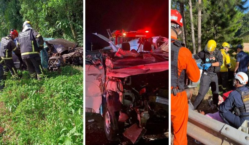 Réveillon deixa seis mortos e 128 feridos nas rodovias de SC