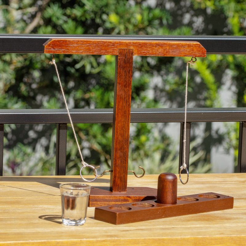 Ringspiel, jogo de mesa tradicional nos Biergartens alem&atilde;es – Foto: Danilo/Reprodu&ccedil;&atilde;o ND