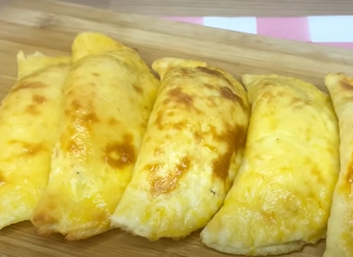 Salgado saudável de frango