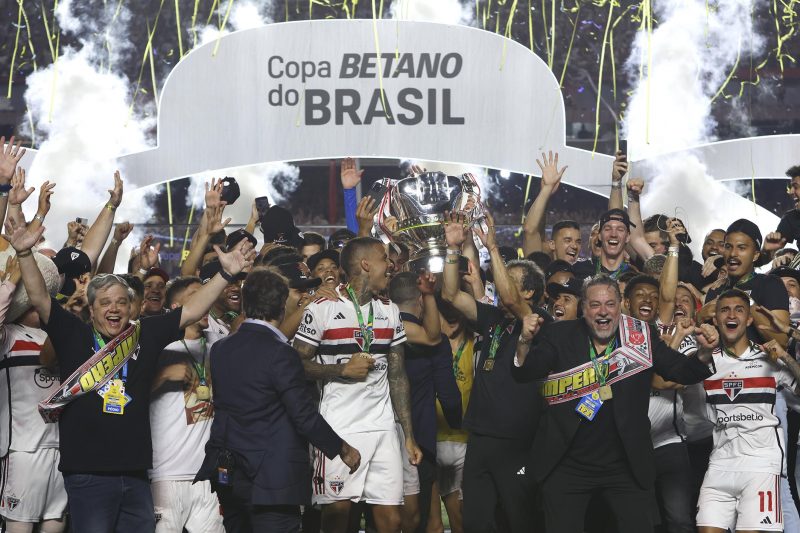 São Paulo é o atual campeão da Copa do Brasil 