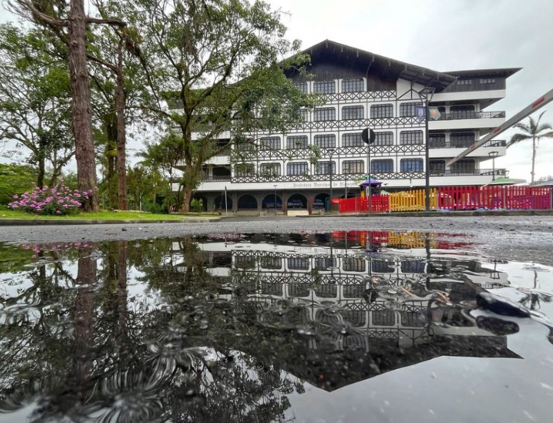 Blumenau tem alerta para chuva intensa nesta quarta e quinta-feira – Foto: Divulga&ccedil;&atilde;o/Reprodu&ccedil;&atilde;o/ND