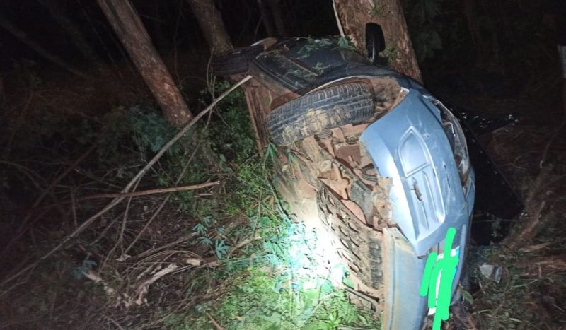 Acidente pode ter sido causado por uma ultrapassagem malsucedida