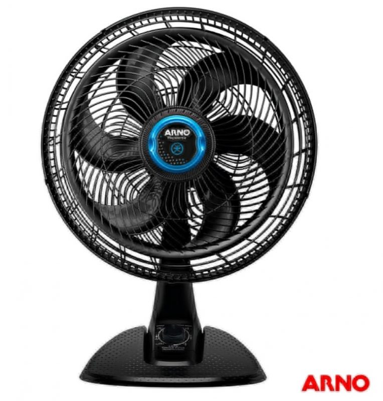 Ventilador de Mesa Arno Ultra Silence Force Desmont&aacute;vel Repelente – Foto: Foto: divulga&ccedil;&atilde;o/Arno