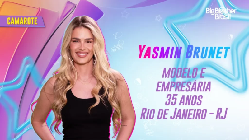 Yasmin Brunet, participante do BBB 24