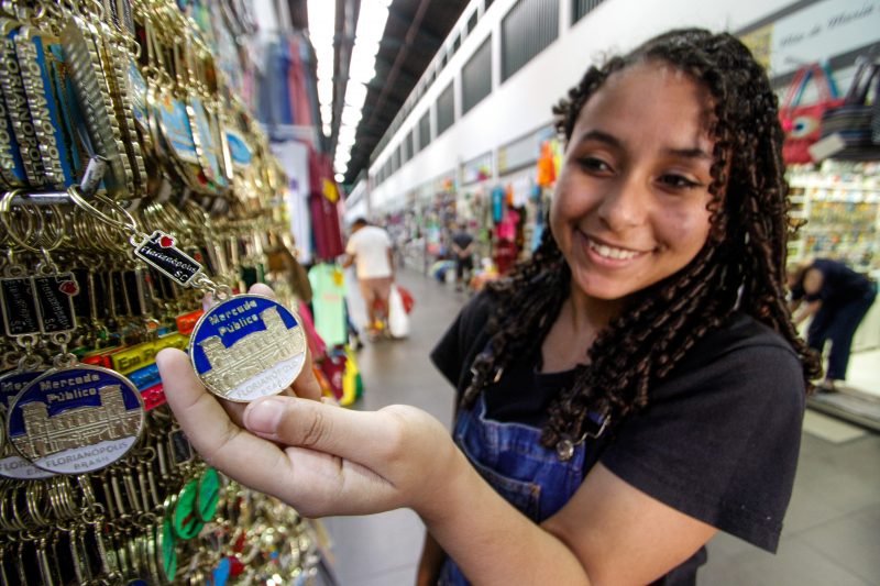 Mercado P&uacute;blico &eacute; ponto de encontro em Florian&oacute;polis – Foto: Leo Munhoz/ND