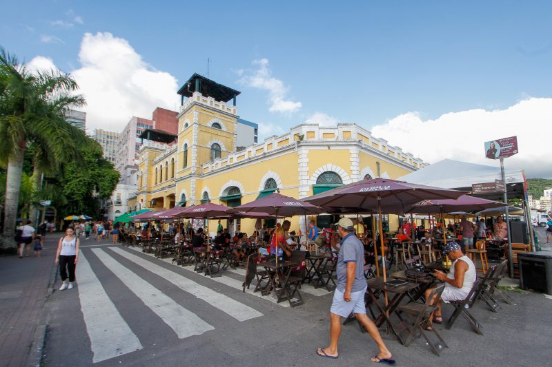 Indiretamente, a hist&oacute;ria do Mercado P&uacute;blico de Florian&oacute;polis come&ccedil;ou em 1845 – Foto: Leo Munhoz/ND