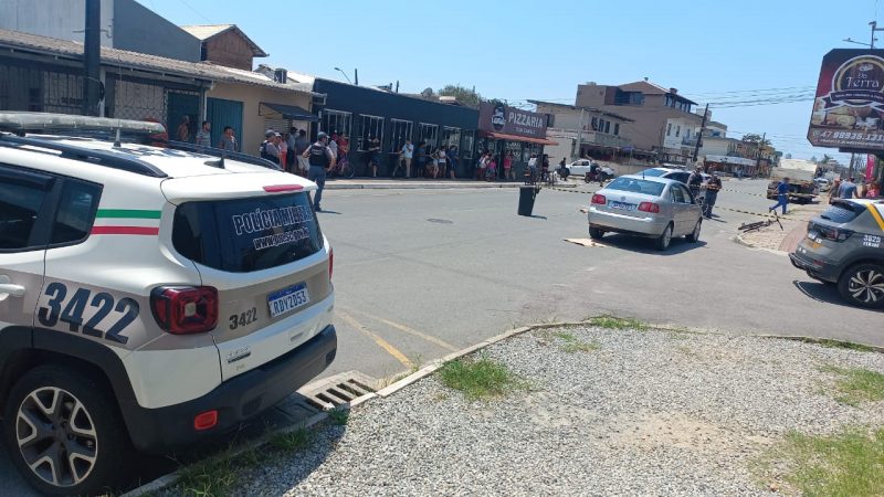 Imagem mostra rua em que menino foi atropelado e morto por caminhão em Itajaí