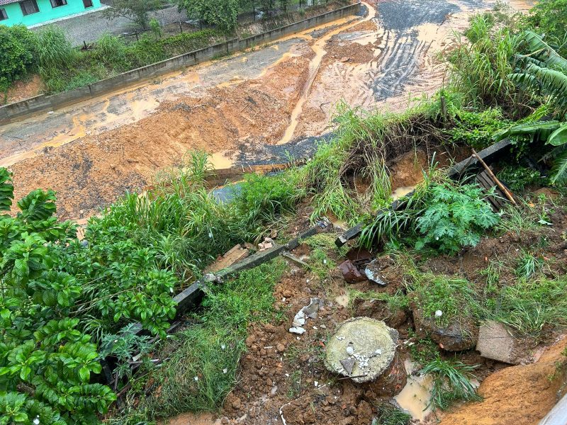 Chuva faz Araquari decretar emergência 