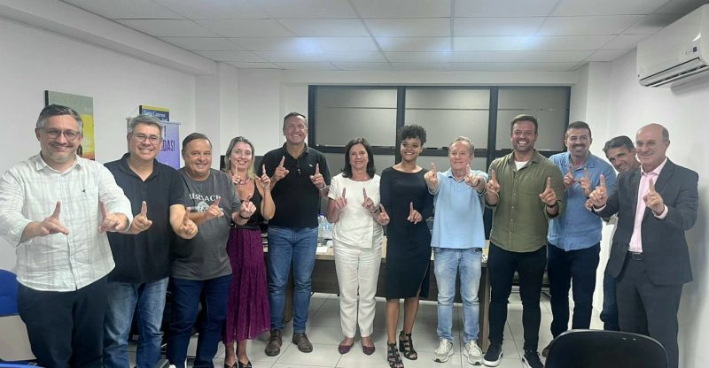 Novos filiados ao PP em Florian&oacute;polis – Foto: Divulga&ccedil;&atilde;o/ND