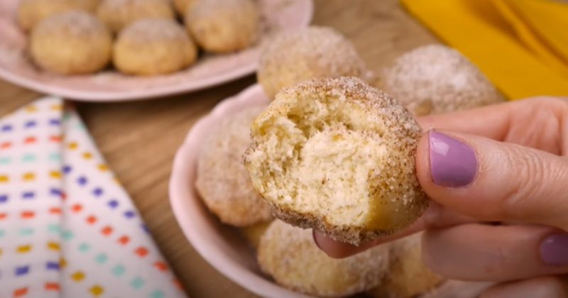 Resultado do bolinho de chuva low carb