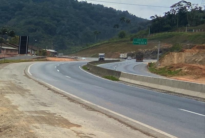 Trecho da via federal ficar&aacute; interditado nesta ter&ccedil;a-feira – Foto: Divulga&ccedil;&atilde;o/Reprodu&ccedil;&atilde;o/ND