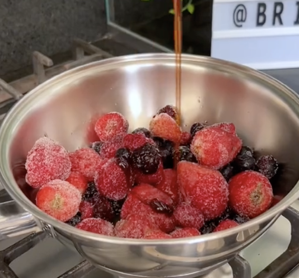 Sobremesa leva apenas 20 minutos – Foto: TikTok/abrissa/Reprodu&ccedil;&atilde;o/ND