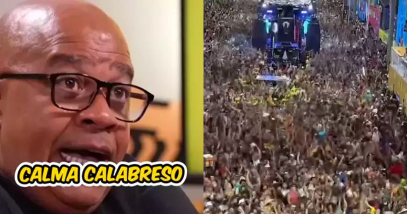 'Calma, Calabreso': meme 'explode' e vira hit no Carnaval de Salvador