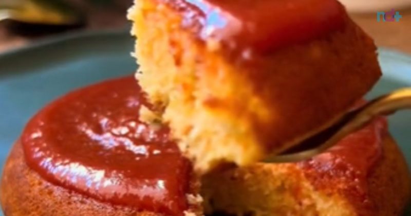 porção de bolo de fubá fit conta com pouco mais de 200 calorias