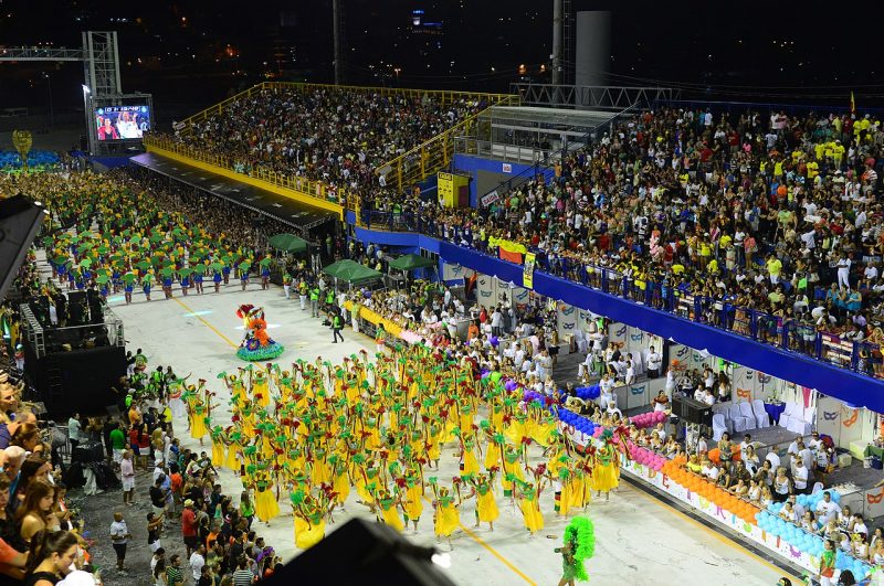 desfile das escolas de samba da Grande Florianópolis