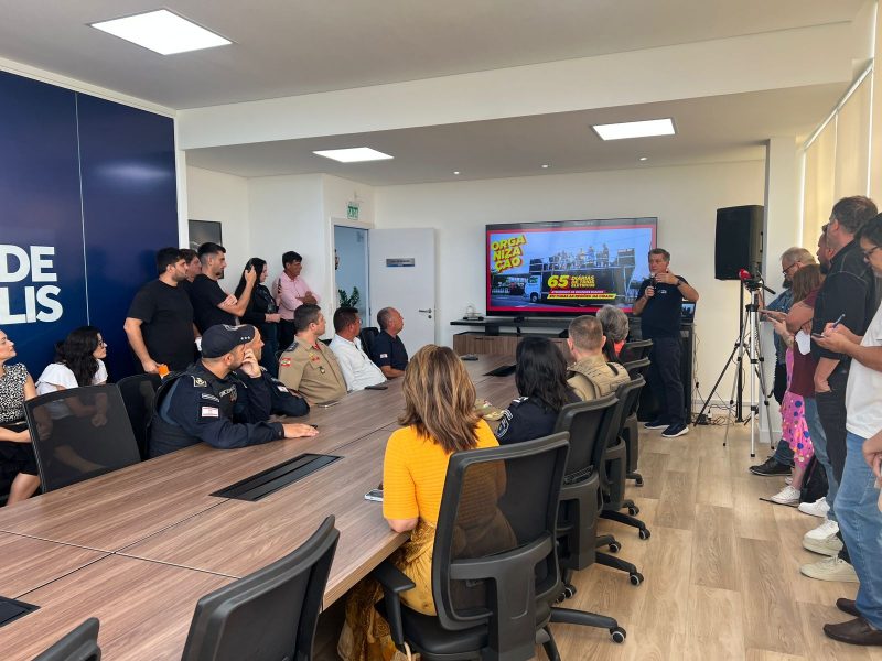 Coletiva de imprensa sobre o Carnaval em Florianópolis 