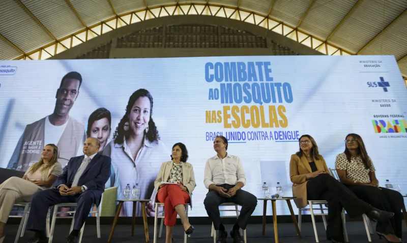 Governo Federal lança o programa em busca do combate ao mosquito da dengue nas escolas