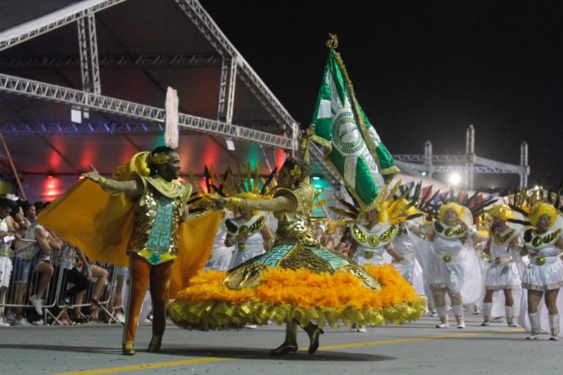 Os compositores no Carnaval têm o papel de fazerem os sambas-enredos das escolas nascerem e ganharem vida - Foto: Leo Munhoz/ND