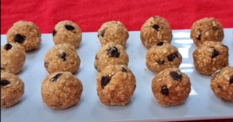 Doce também pode levar uvas passas 