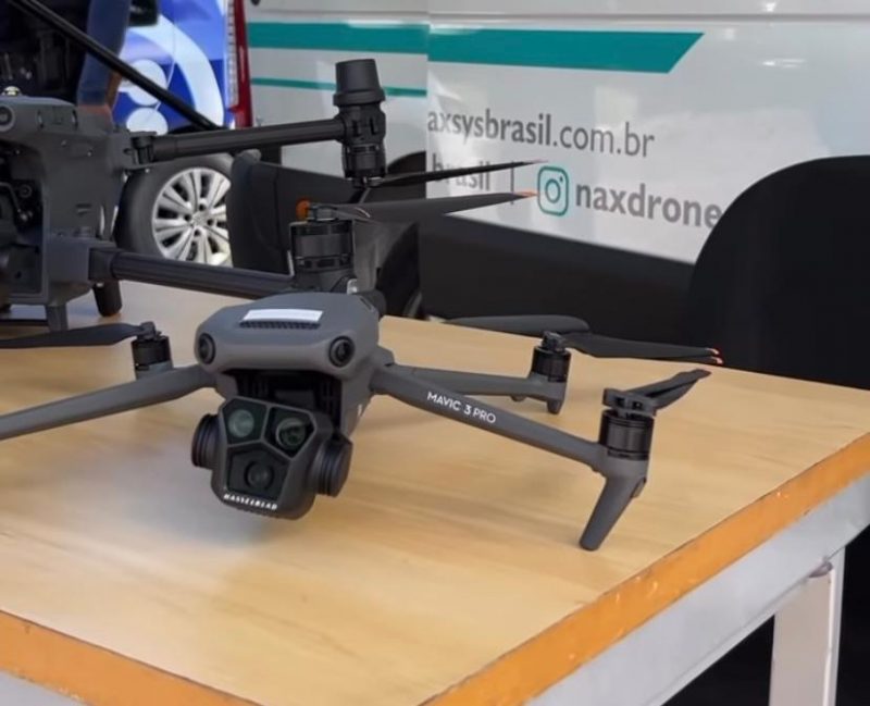 Drone que sobrevoou Jurer&ecirc; nesta quinta-feira – Foto: Reprodu&ccedil;&atilde;o/Urbanii