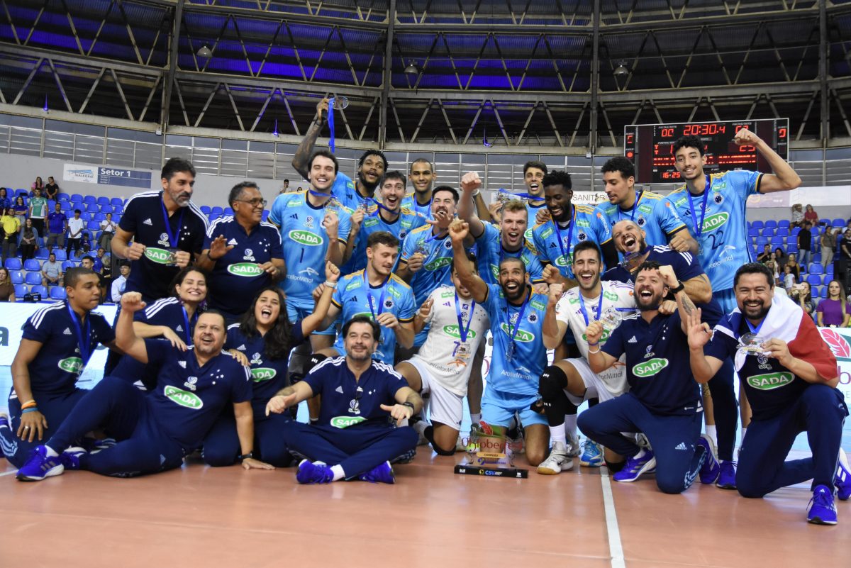 Cruzeiro conquista Campeonato SulAmericano de vôlei