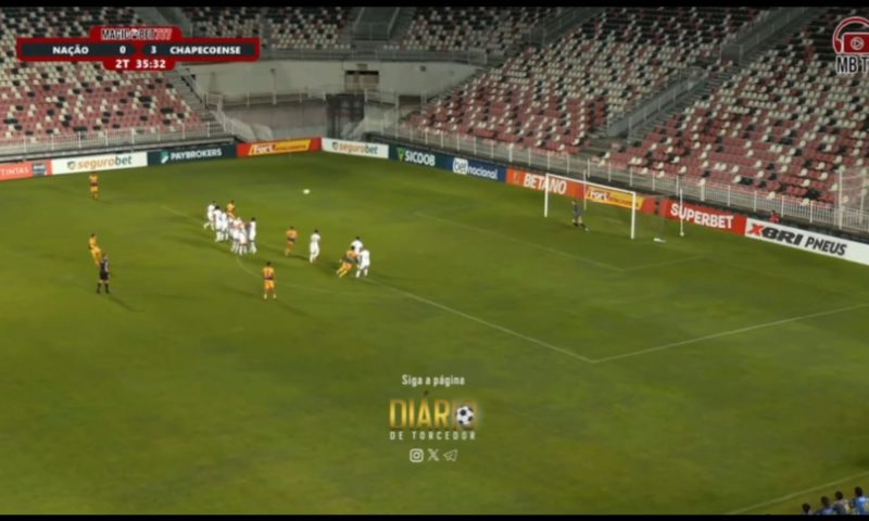 Gol contra a Chapecoense