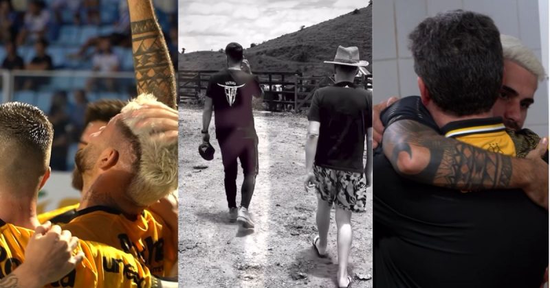 Criciúma presta homenagem a Felipe Vizeu nas redes sociais