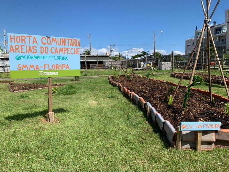 Horta comunitária Areias do Campeche